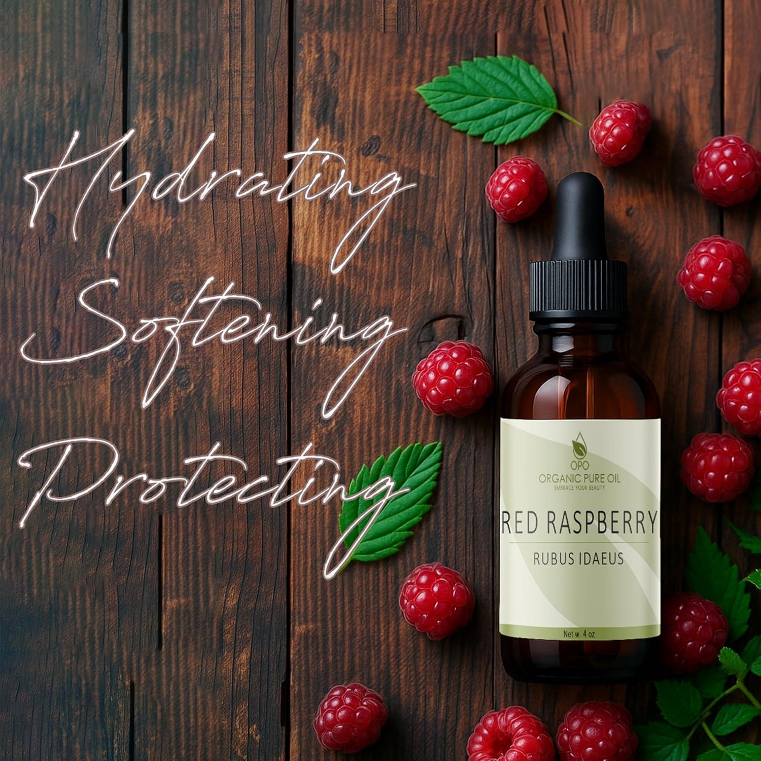 Aceite de Semilla de Frambuesa Roja Organic Pure Oil 118 ml