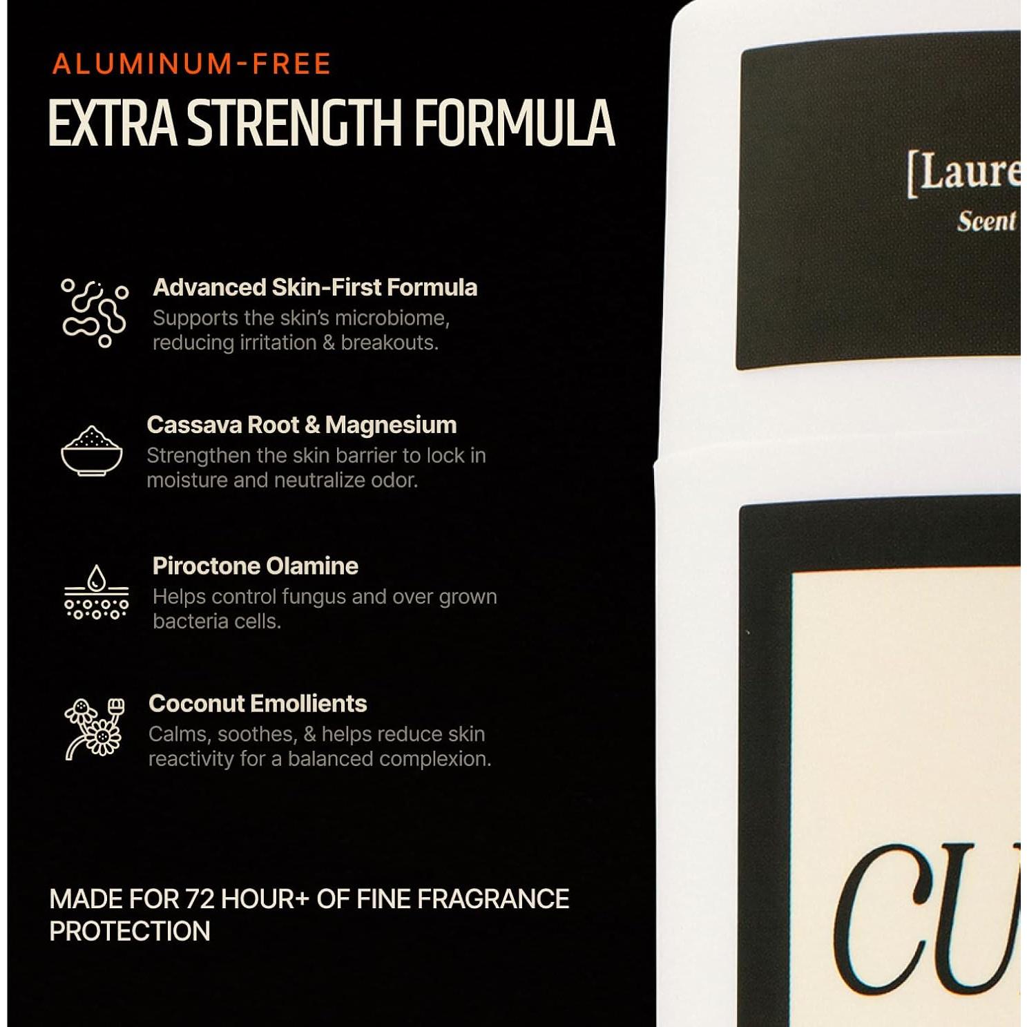 Desodorante Natural Sin Aluminio Laurel Bath House 72 Horas