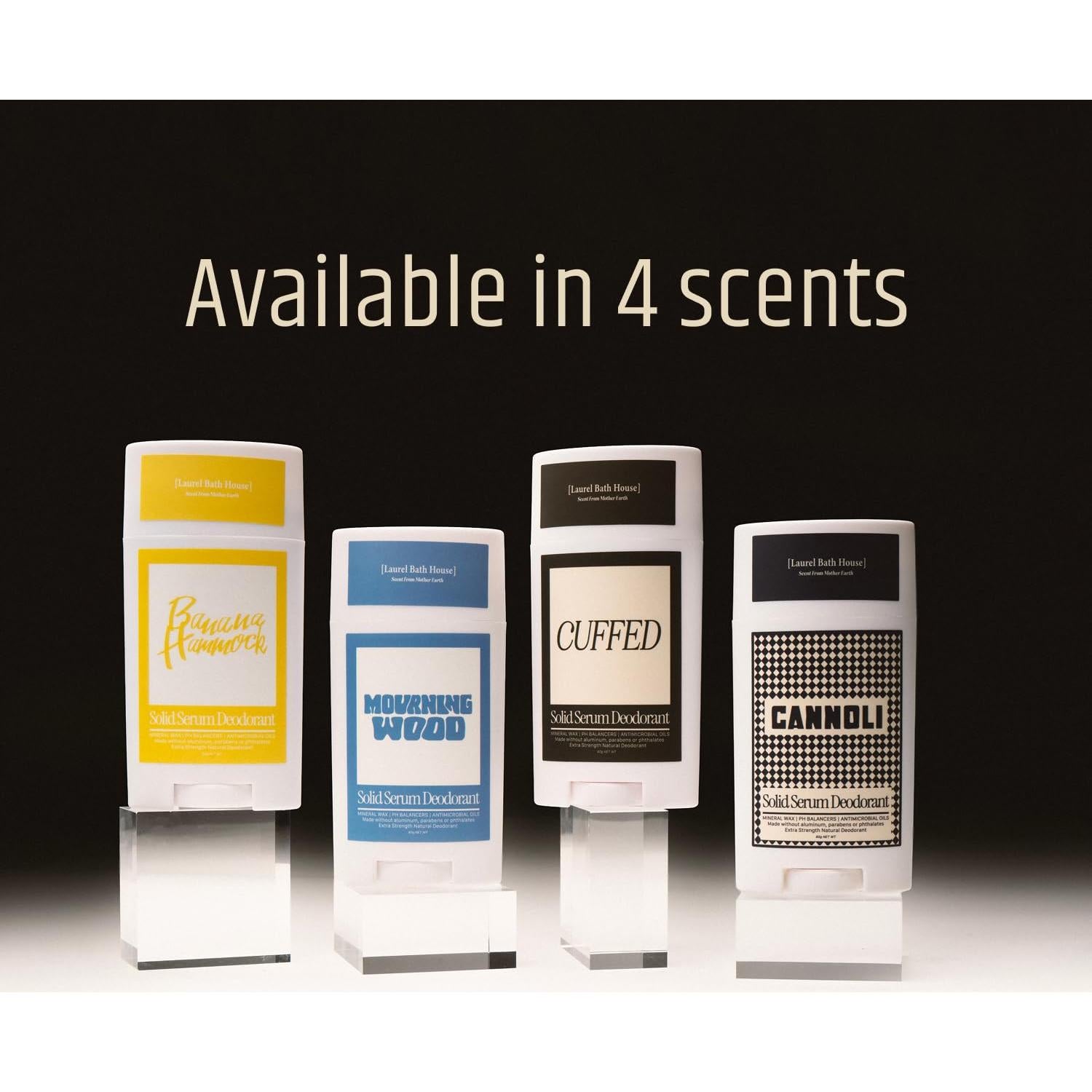 Desodorante Natural Sin Aluminio Laurel Bath House 72 Horas