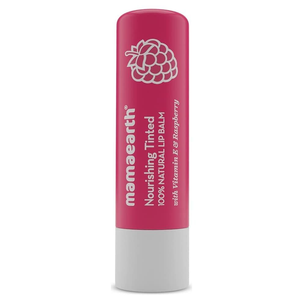 Bálsamo Labial Nutritivo Mamaearth Rosa Natural 4g