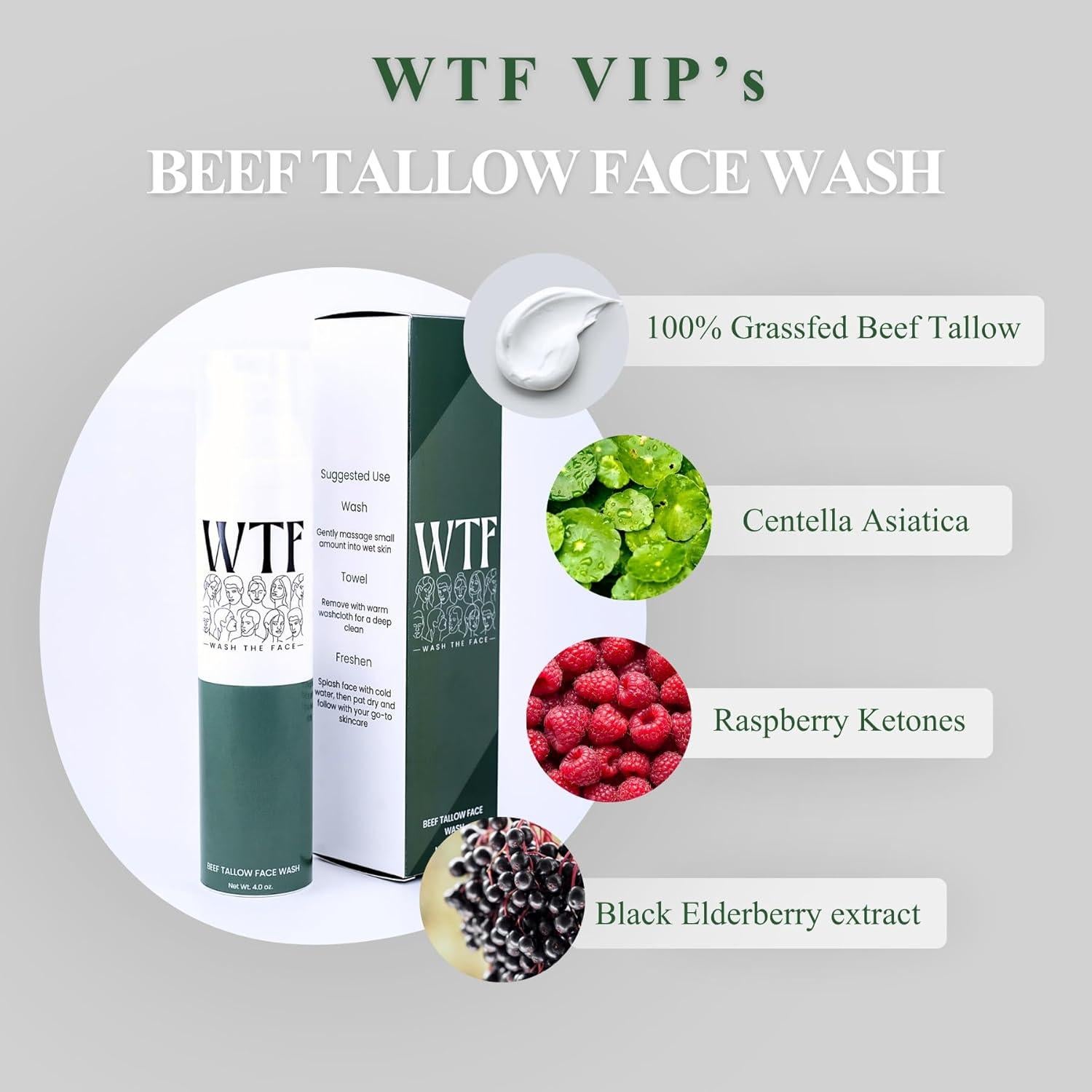 Limpiador Facial Hidratante Wash The Face 136 g - Piel Sensible