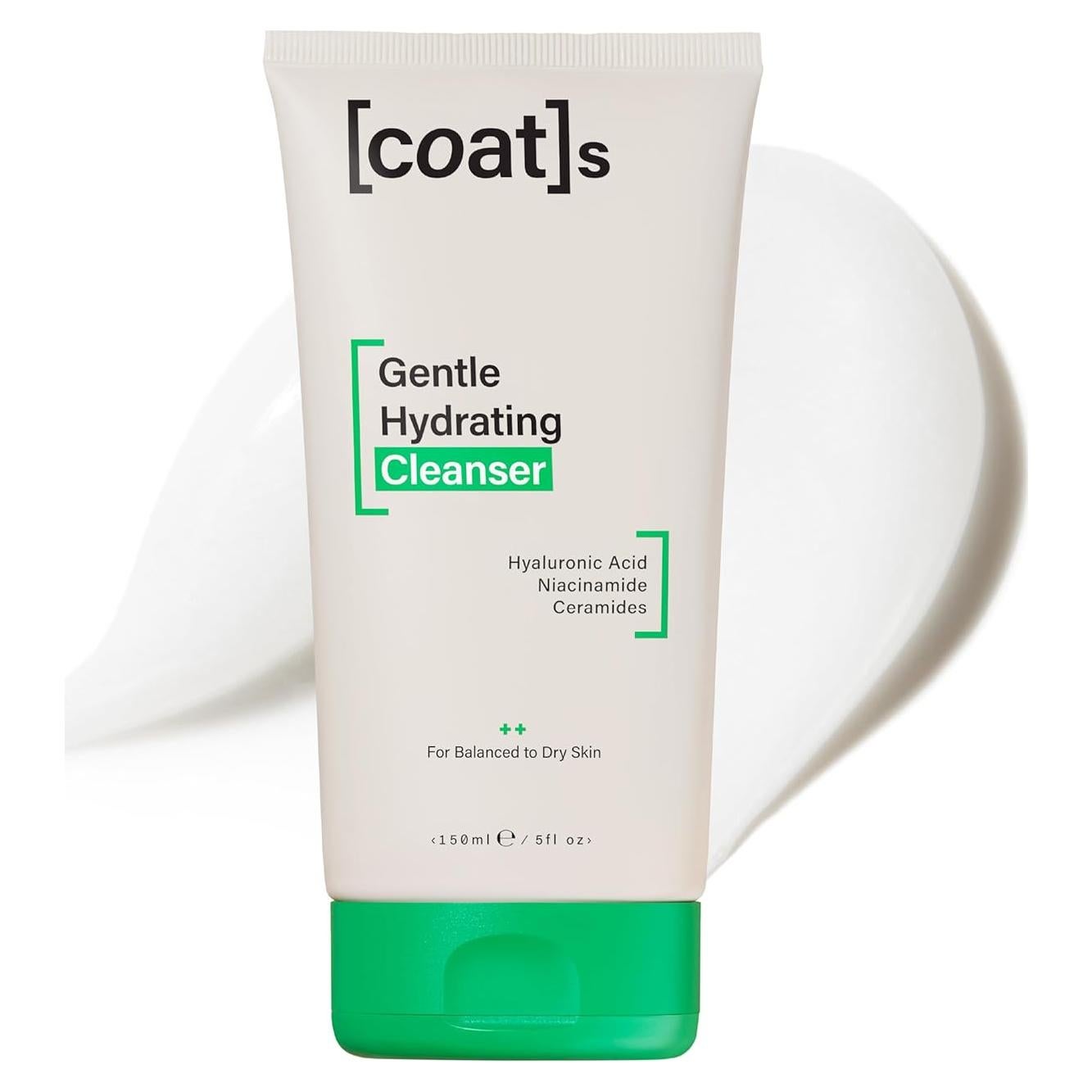 Limpiador Facial Hidratante COATS 143g - Sin Fragancia, Vegano