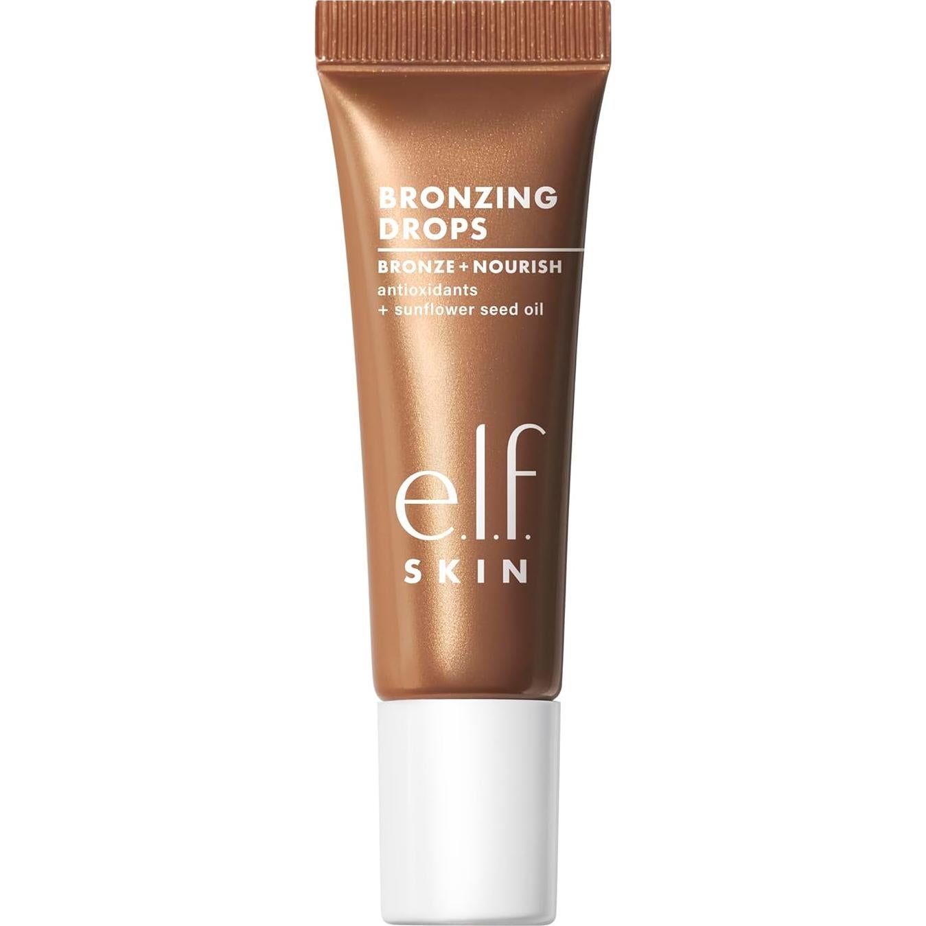 Gotas Bronceadoras e.l.f. SKIN 9.8 ml - Brillo Oro Puro