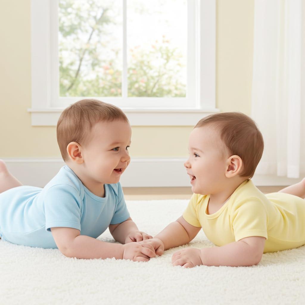 Trajes de Cuerpo para Bebés PATPAT - Paquete de 3 Unisex 6-9 Meses