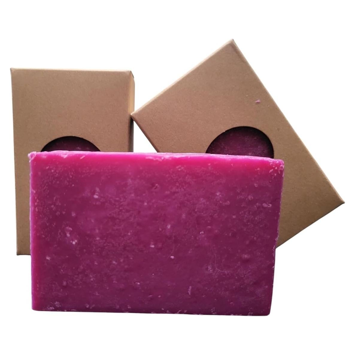 Jabón Exfoliante Natural PKI - Pachulí de Frambuesa 226g