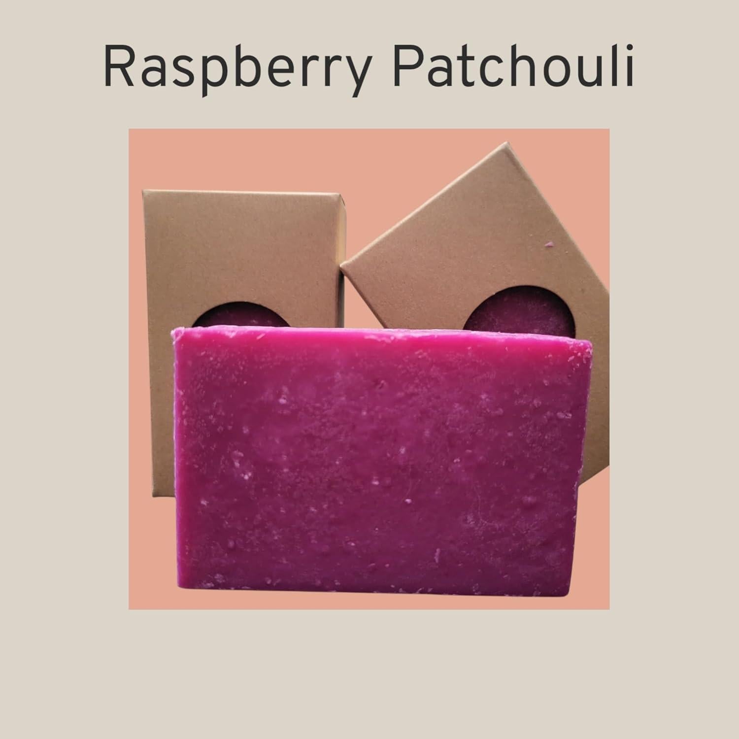 Jabón Exfoliante Natural PKI - Pachulí de Frambuesa 226g