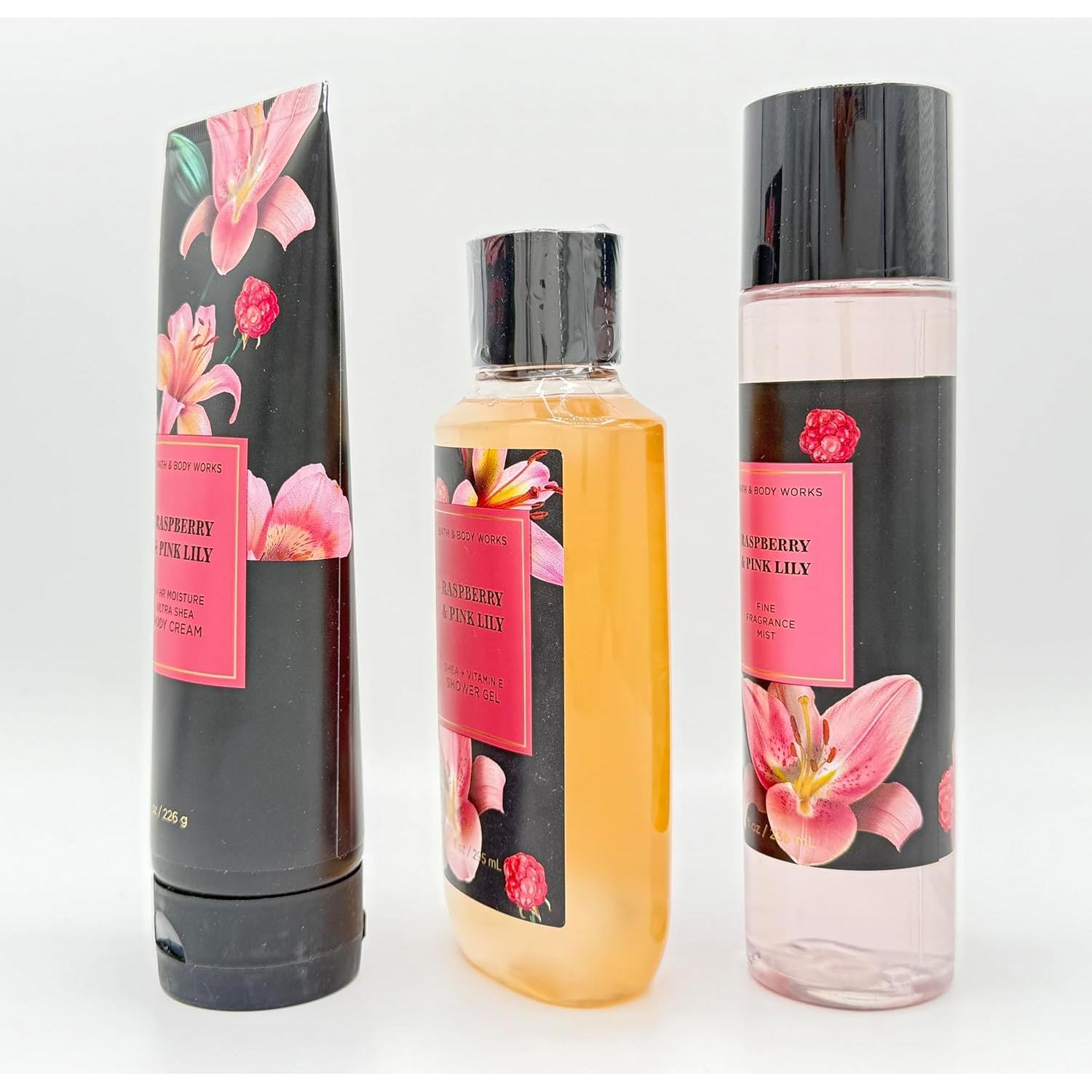 Paquete de Baño 3 Piezas Bath & Body Works - Crema, Gel y Bruma