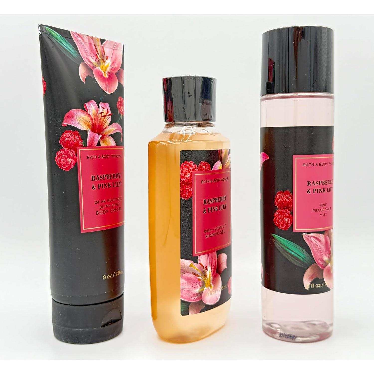 Paquete de Baño 3 Piezas Bath & Body Works - Crema, Gel y Bruma