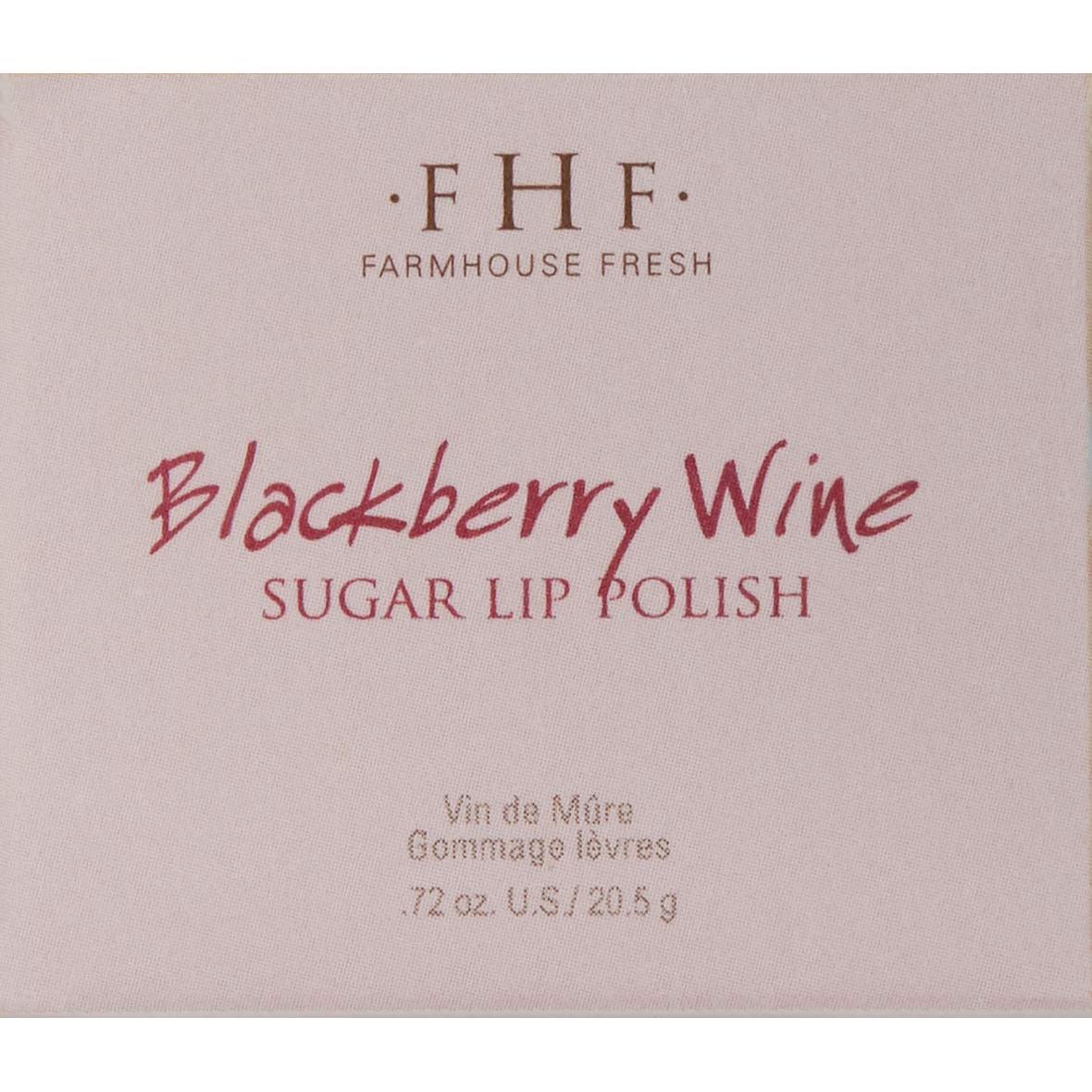 Exfoliante Labial de Vino de Mora FarmHouse Fresh 80g