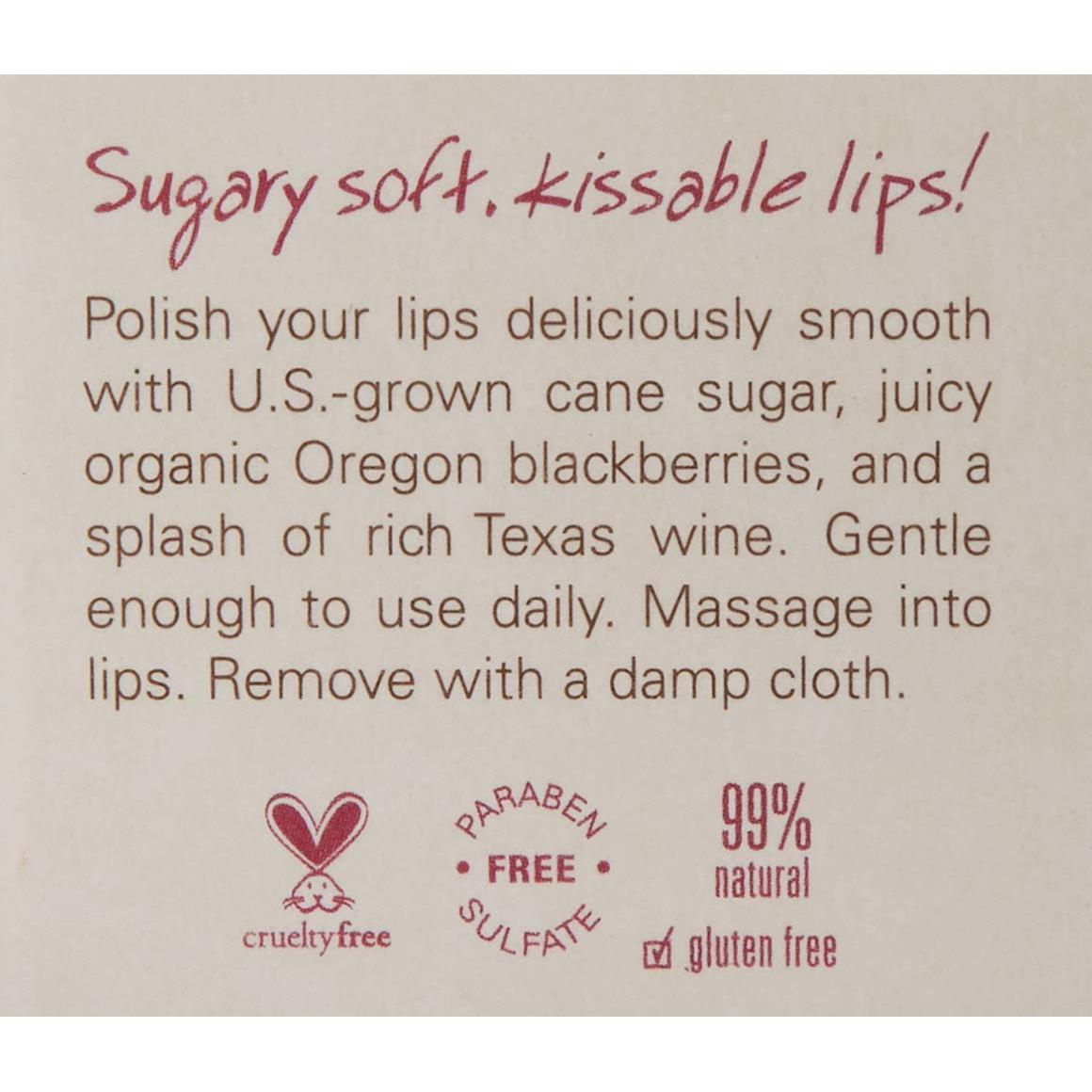 Exfoliante Labial de Vino de Mora FarmHouse Fresh 80g