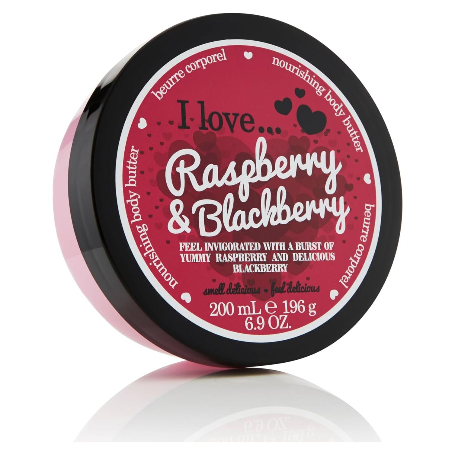 Manteca Corporal Nutritiva I Love Cosmetics 200ml Frambuesa Mora