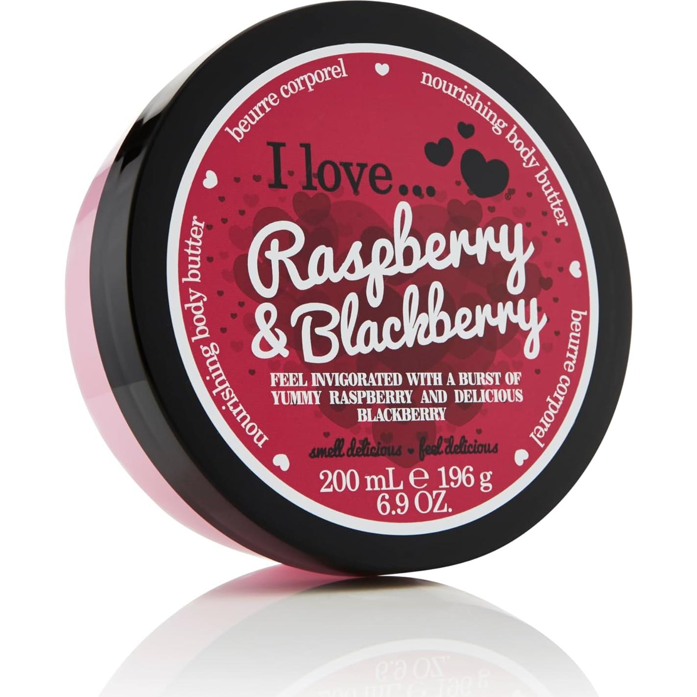 Manteca Corporal Nutritiva I Love Cosmetics 200ml Frambuesa Mora