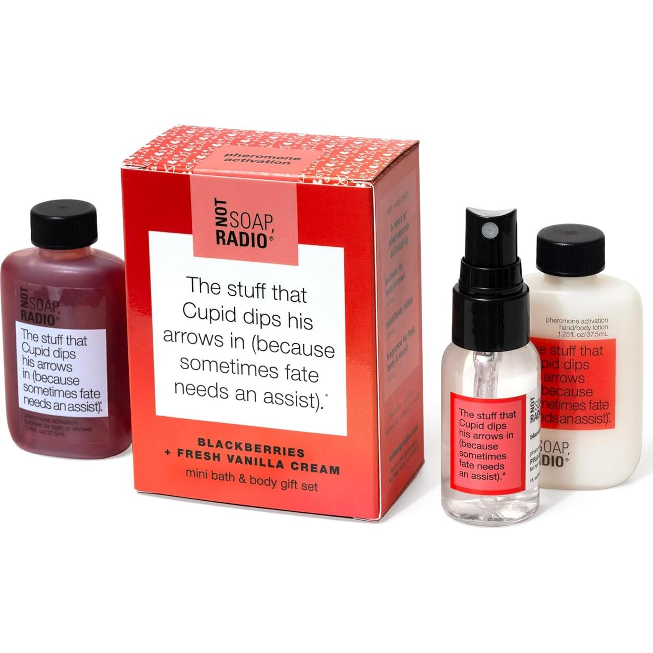 Mini Set de Regalo Not Soap, Radio - Ginseng y Moras 100 ml