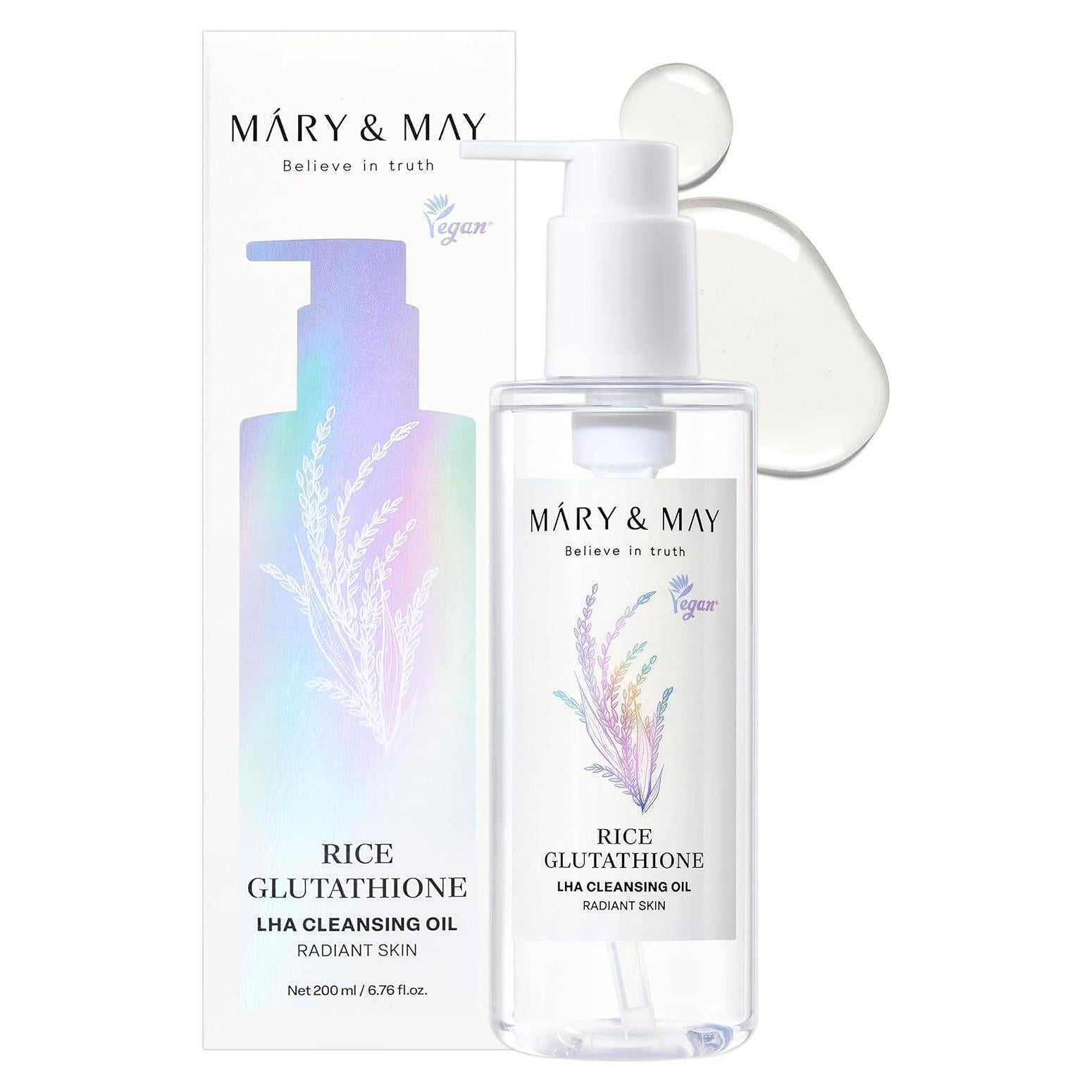 Mary&May Aceite Limpiador LHA 200 ml | Desmaquillante Suave
