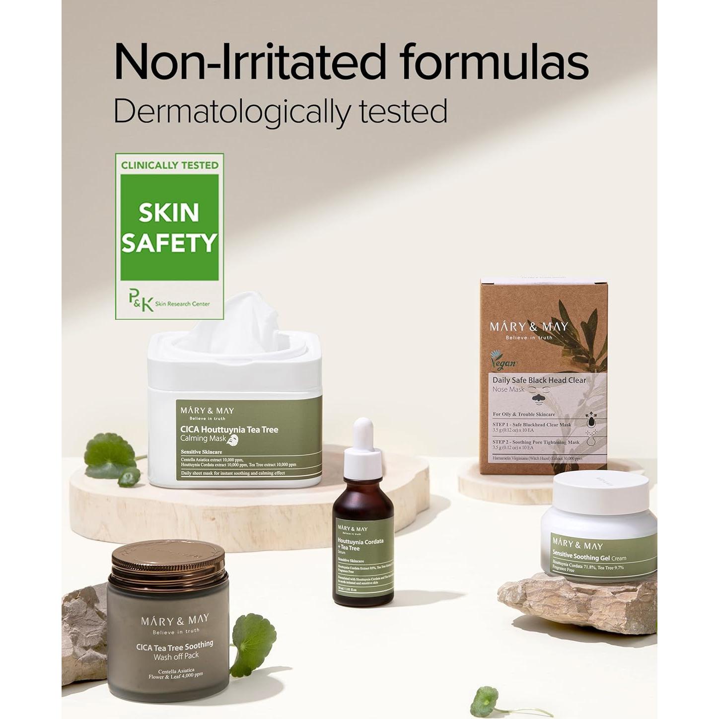 Máscara para Nariz Mary&May Daily Safe - Limpieza Profunda 10 Paquetes