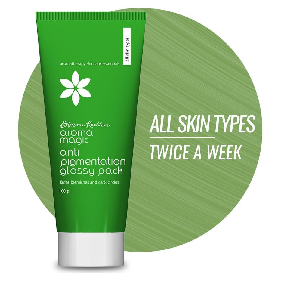 Aroma Magic Paquete Brillante Anti Pigmentación 100g - Reduce Manchas y Ojeras