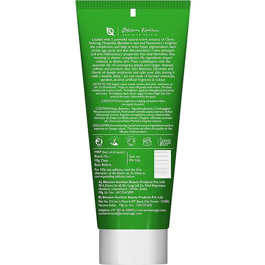 Aroma Magic Paquete Brillante Anti Pigmentación 100g - Reduce Manchas y Ojeras