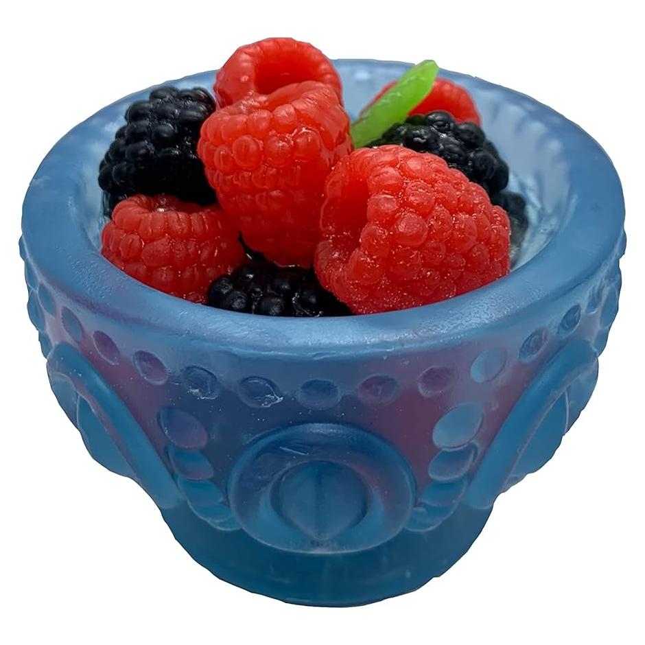 Jarrón de Jabón Hecho a Mano Frambuesa y Mora 200g