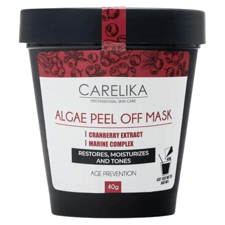 Mascarilla Facial Peel-Off Carelika con Algas y Arándano 272g