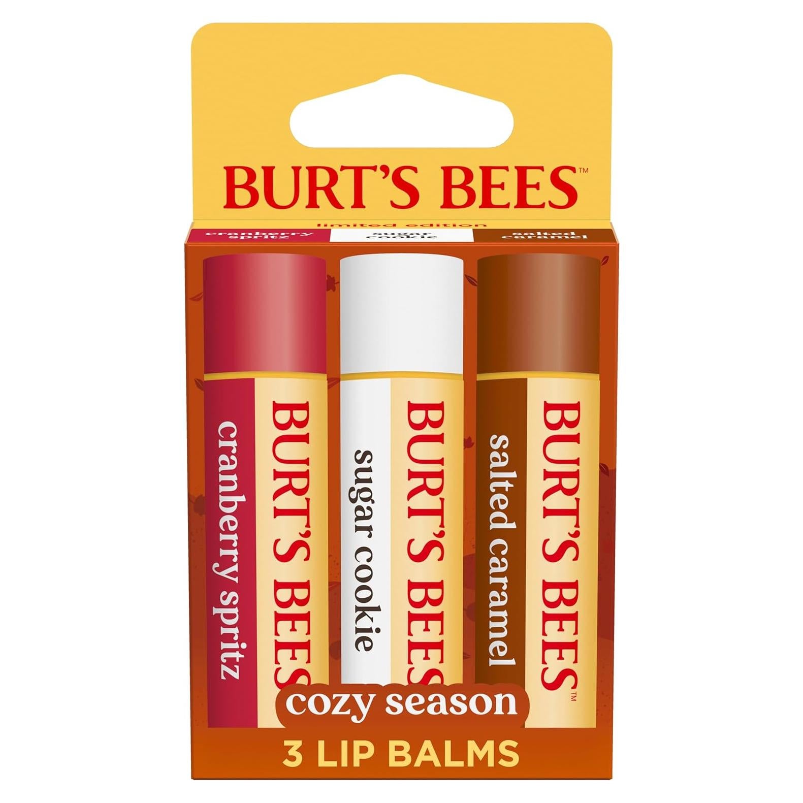 Conjunto de bálsamos labiales Burt's Bees 3 sabores 4.25 g