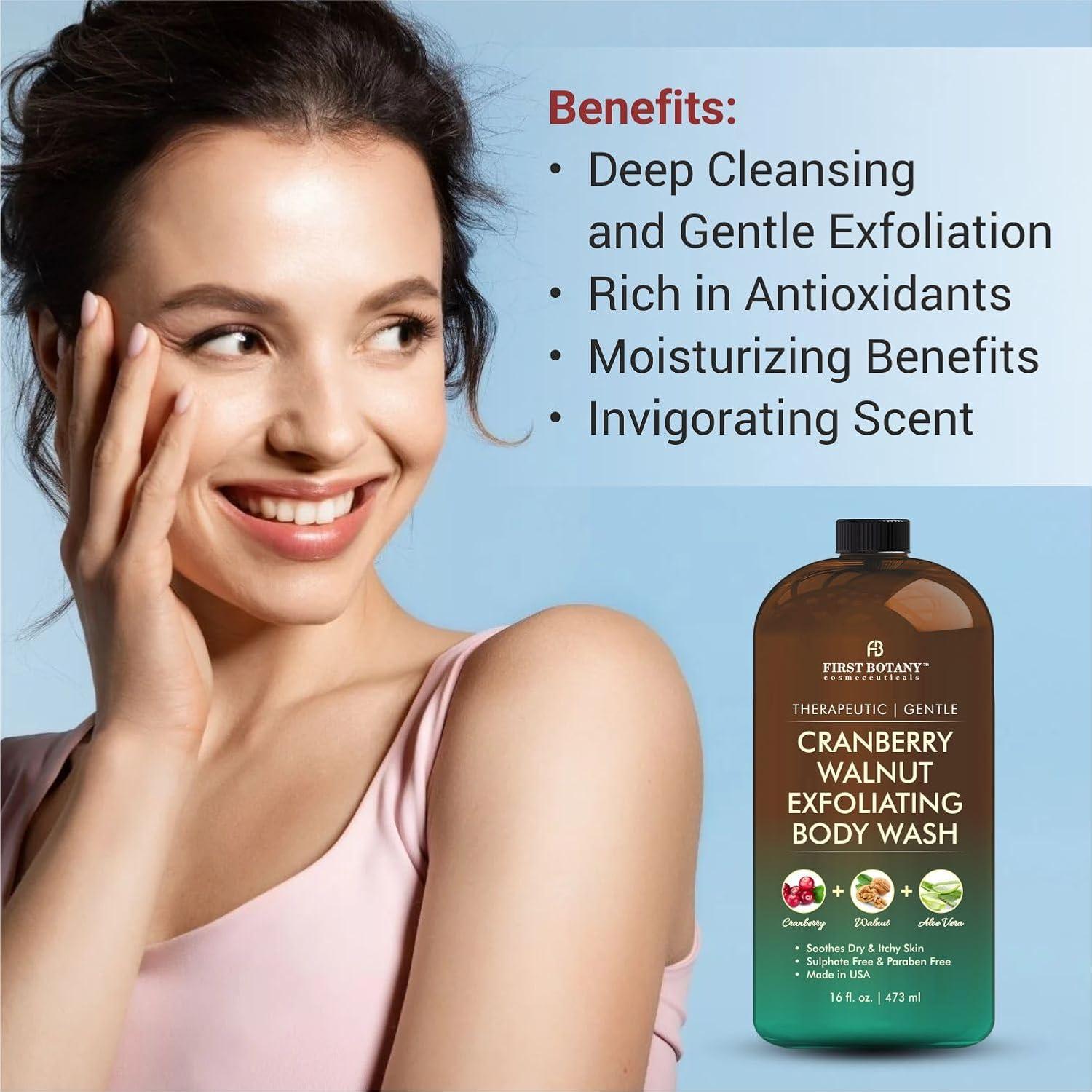 Gel de Ducha Natural Primera Botánica 473ml Arándano Nuez