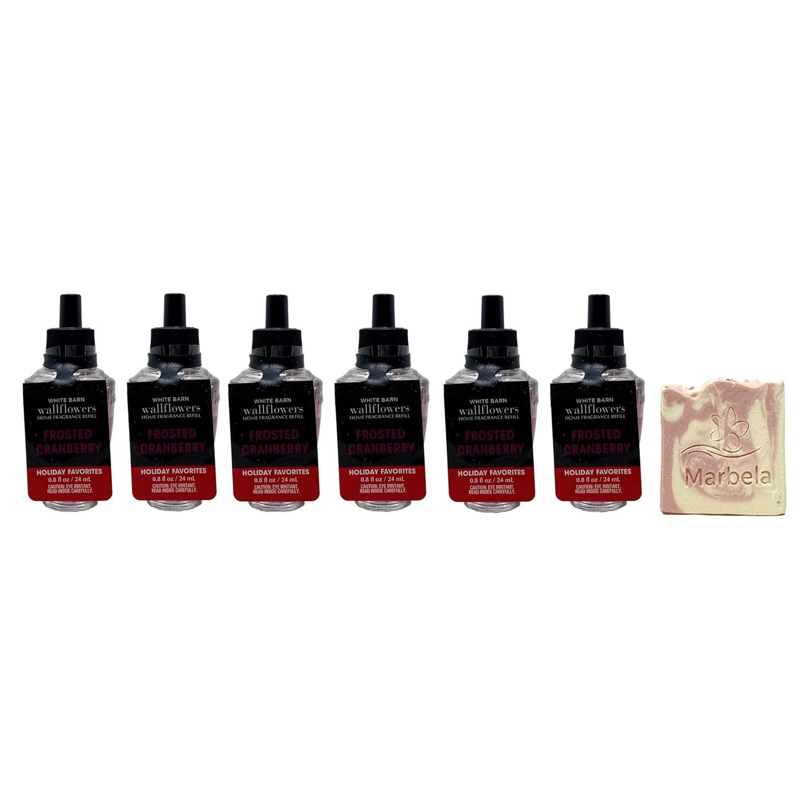 Recargas de Fragancia para el Hogar Baño y Cuerpo 6 Pcs