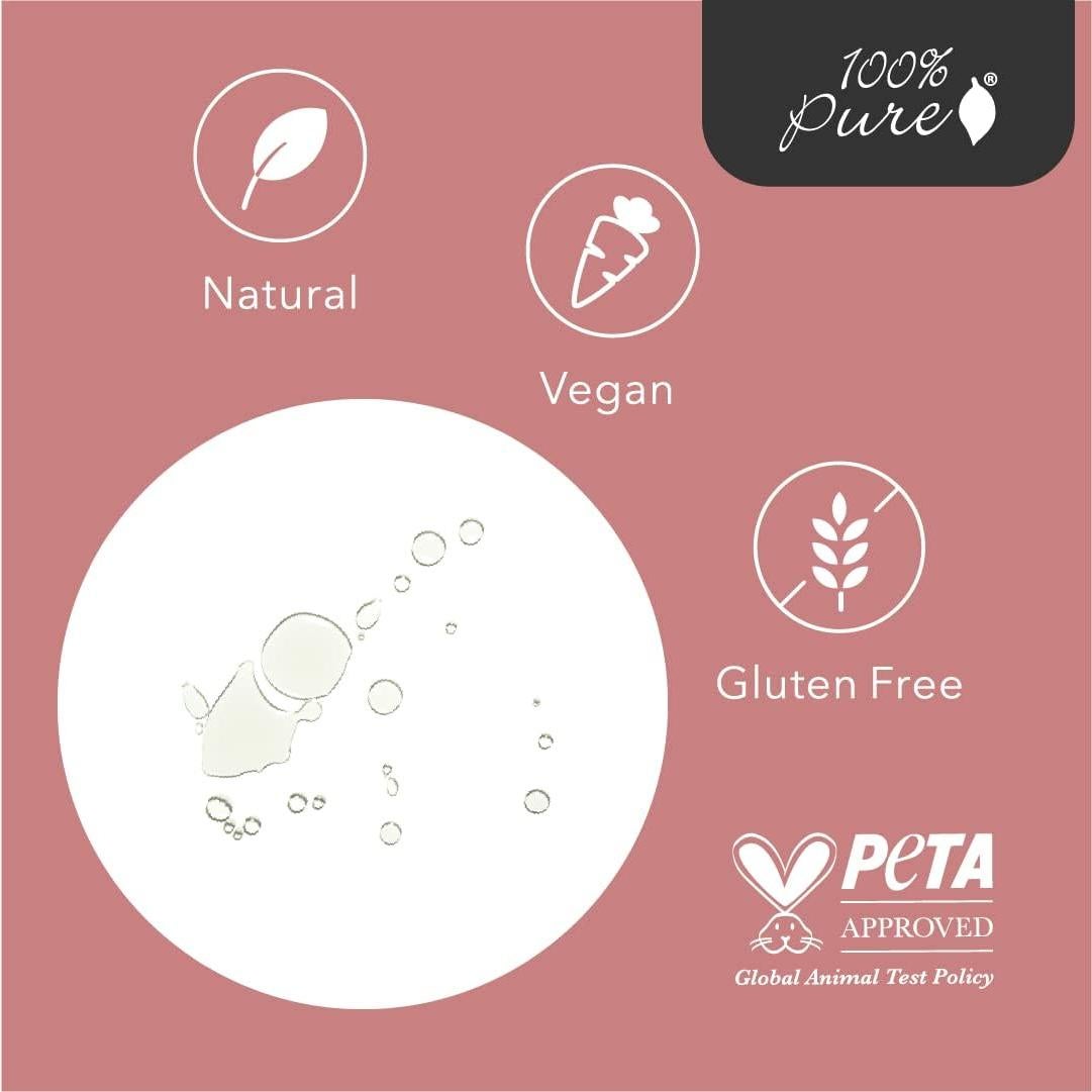 Tónico Facial Vegano 100% Puro 50ml - Minimiza Poros y Arrugas