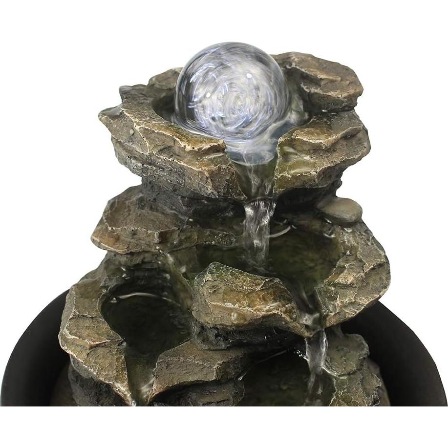 Fuente de Mesa Zen BBabe con Luz LED y Bomba Silenciosa