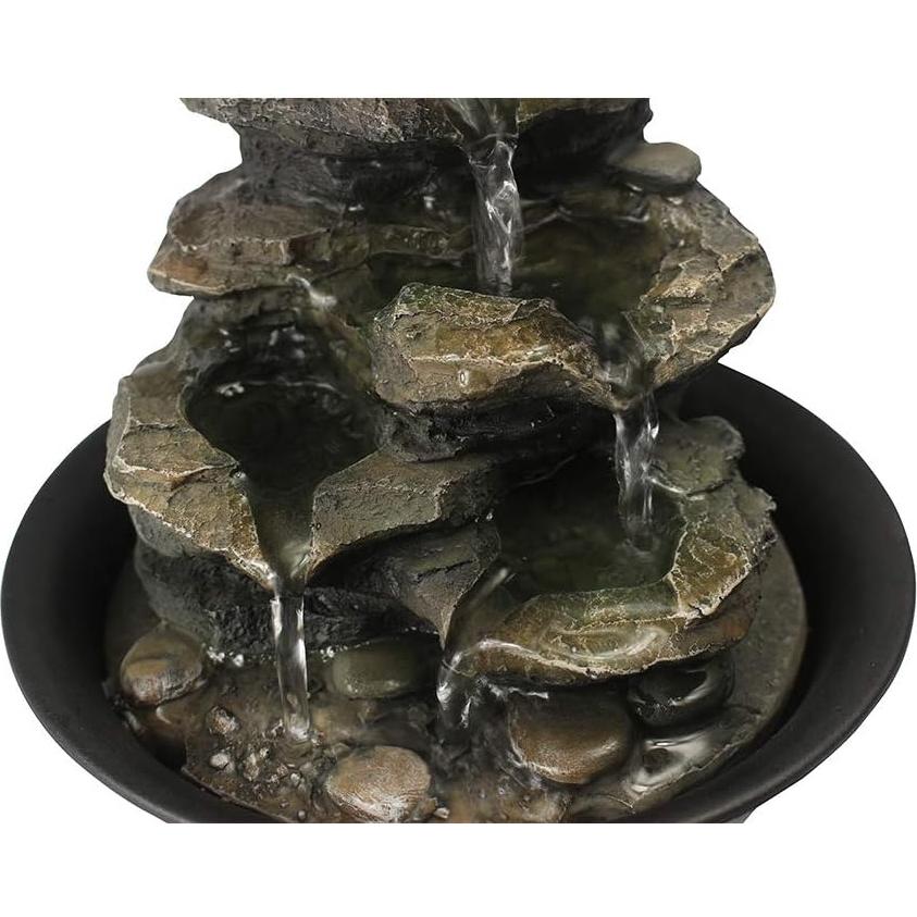 Fuente de Mesa Zen BBabe con Luz LED y Bomba Silenciosa
