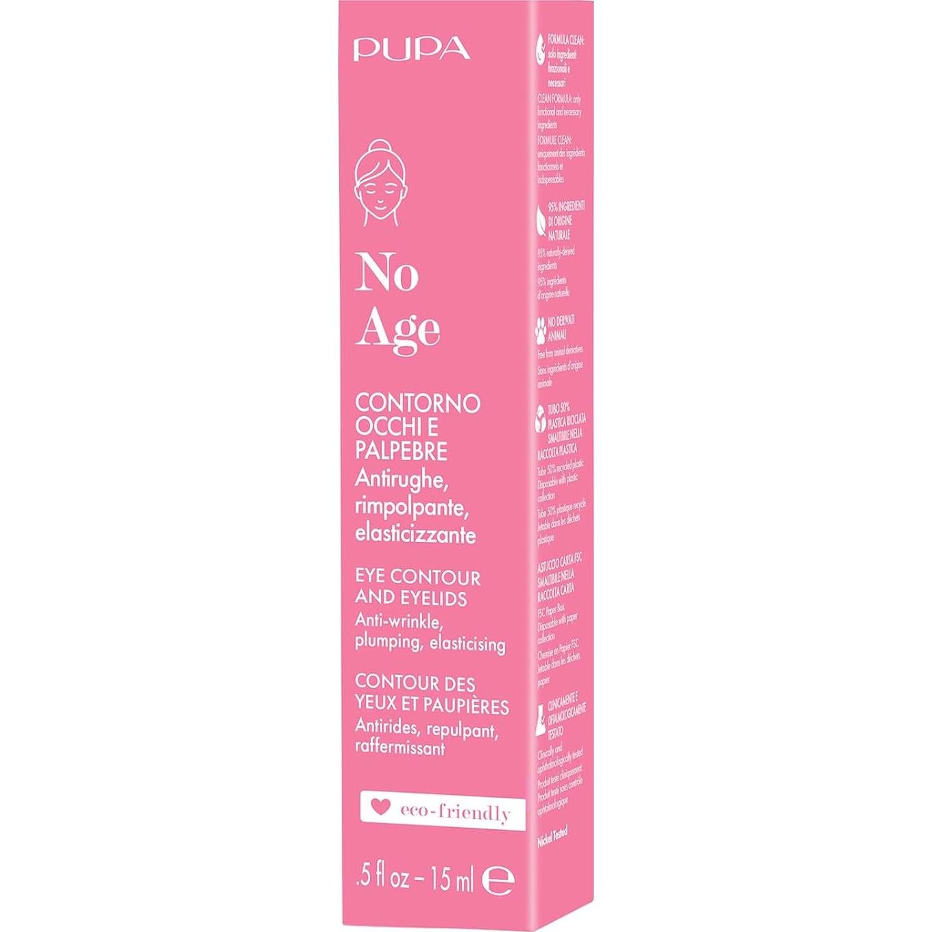 Crema para Ojos Pupa Milano No Age Contour 14.79 ml - Reafirmante