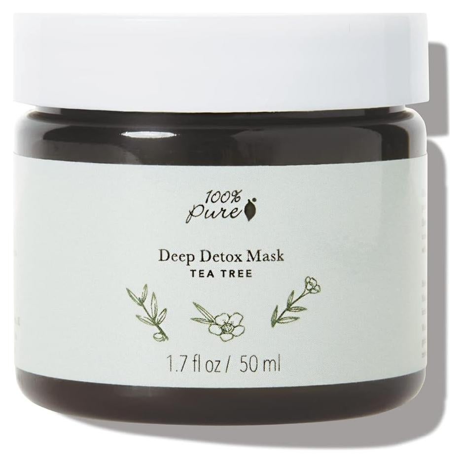 Mascarilla Facial 100% PURO Árbol de Té 48.2g - Vegana