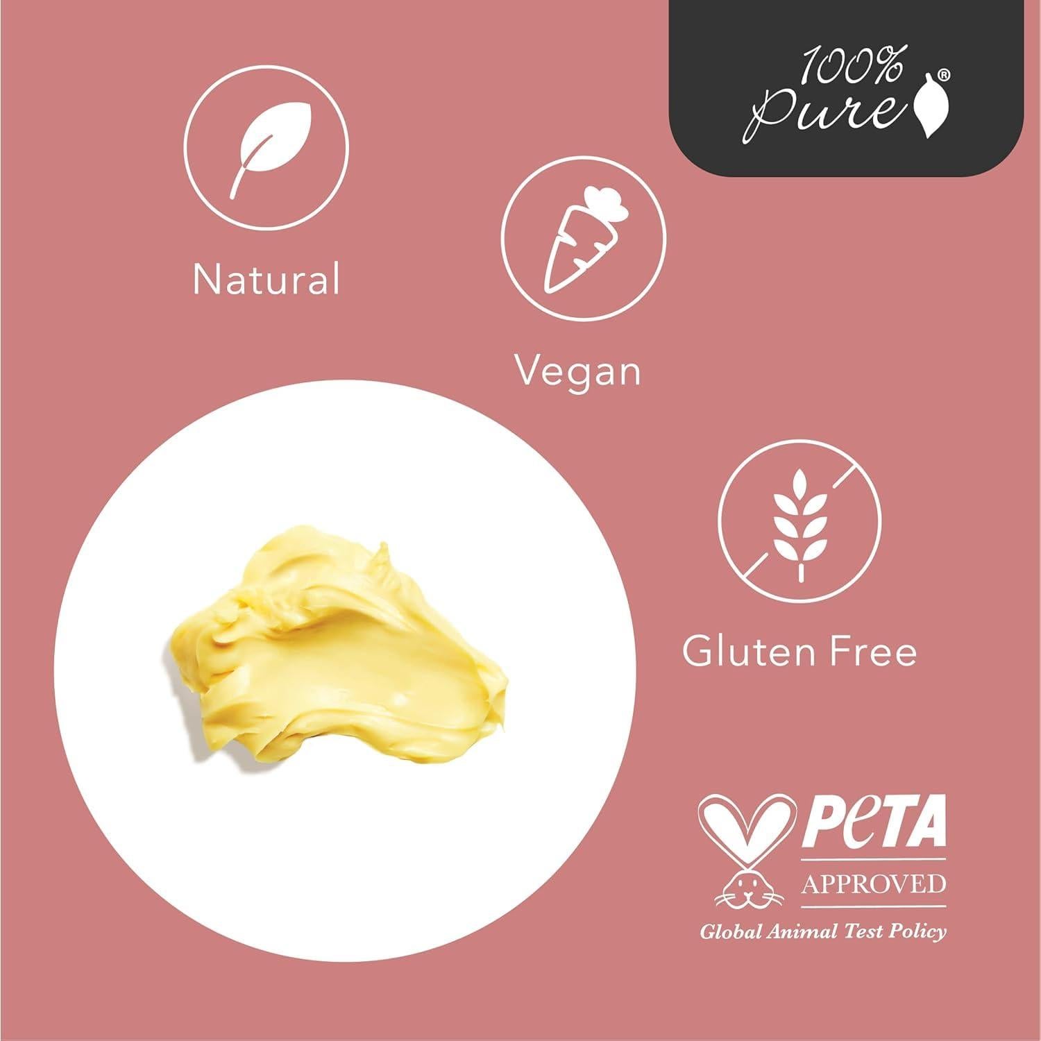 Crema Hidratante Facial de Noche 100% PURO 42.5g Vitamina C y Retinol