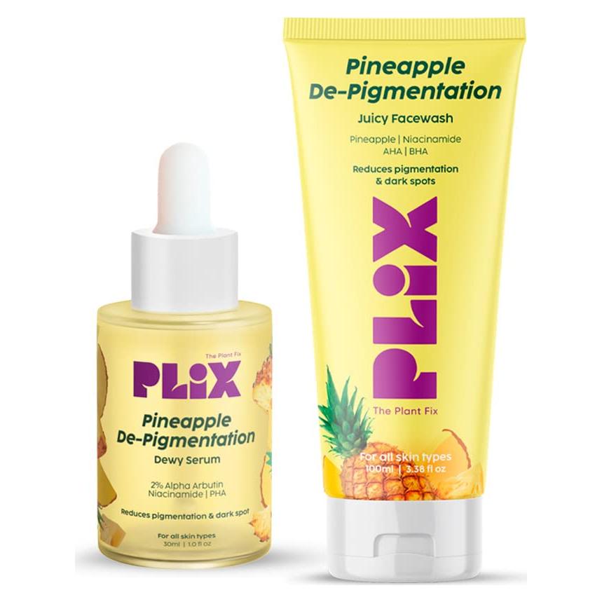 Combo Jabón Facial Piña 5% PHA + Suero 2% Alfa Arbutina