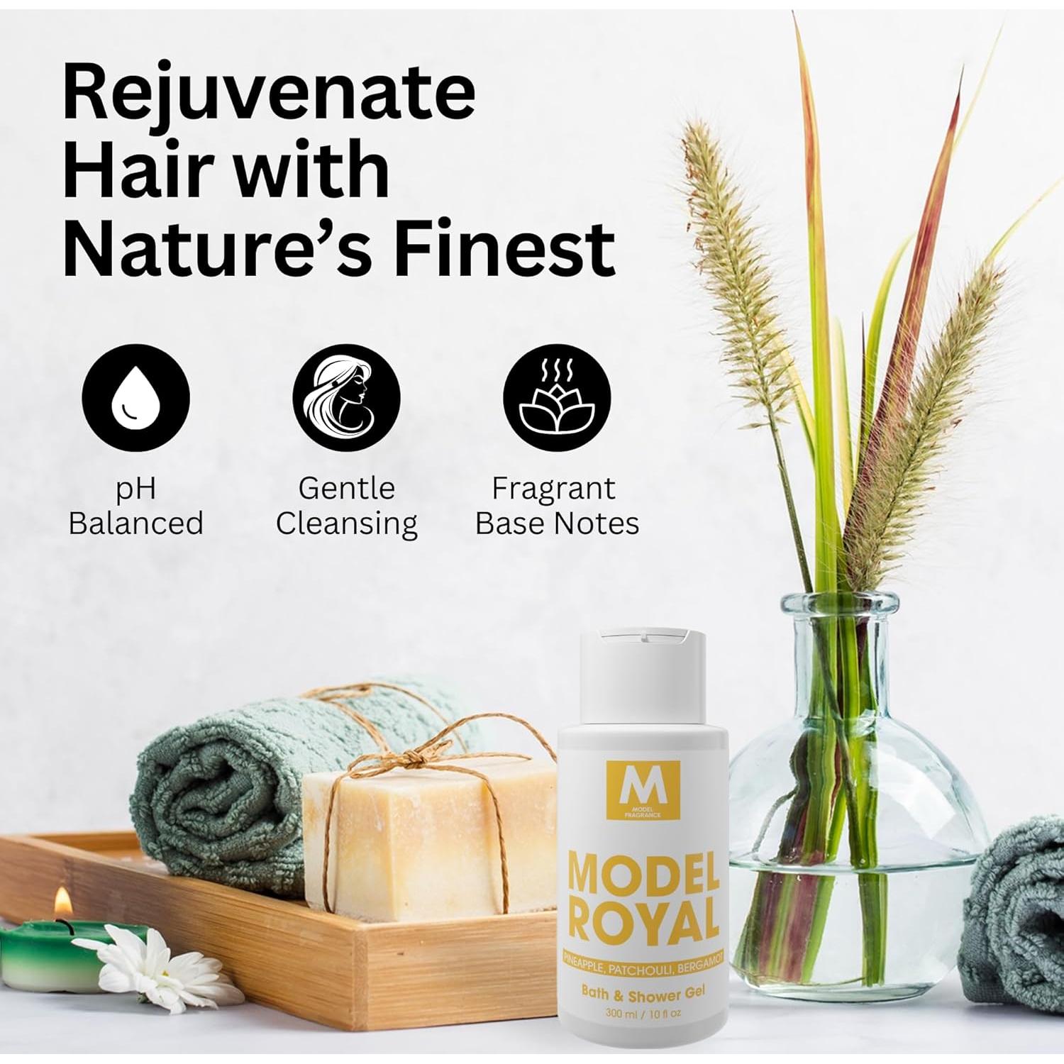 Gel de Ducha Hidratante Modelo Real Gourmand Piña 283g