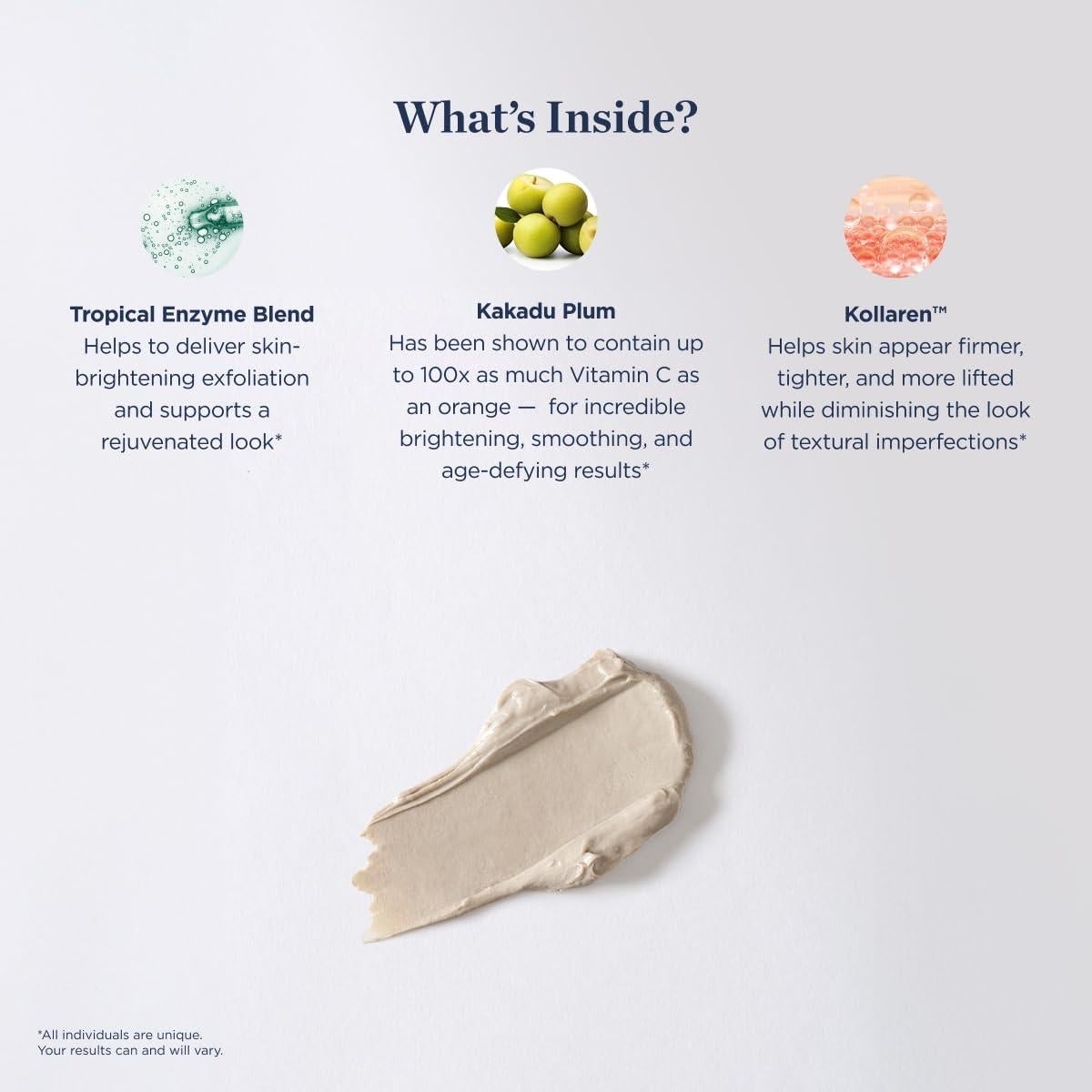 Máscara Mineral Exfoliante Beverly Hills MD 162g - Piel Envejecida