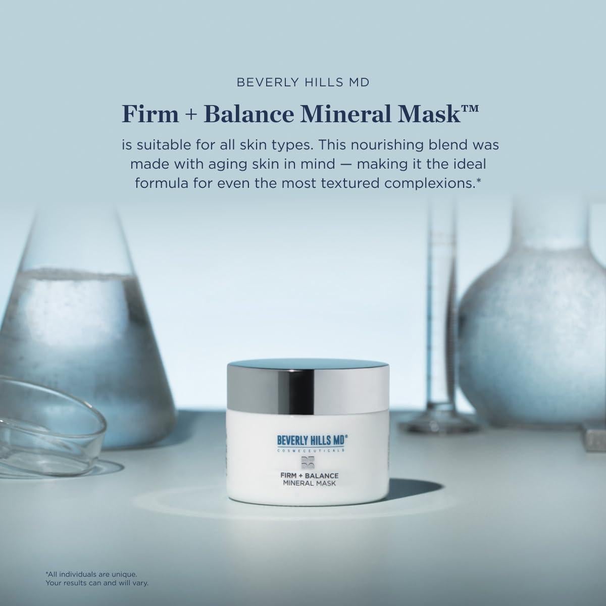Máscara Mineral Exfoliante Beverly Hills MD 162g - Piel Envejecida