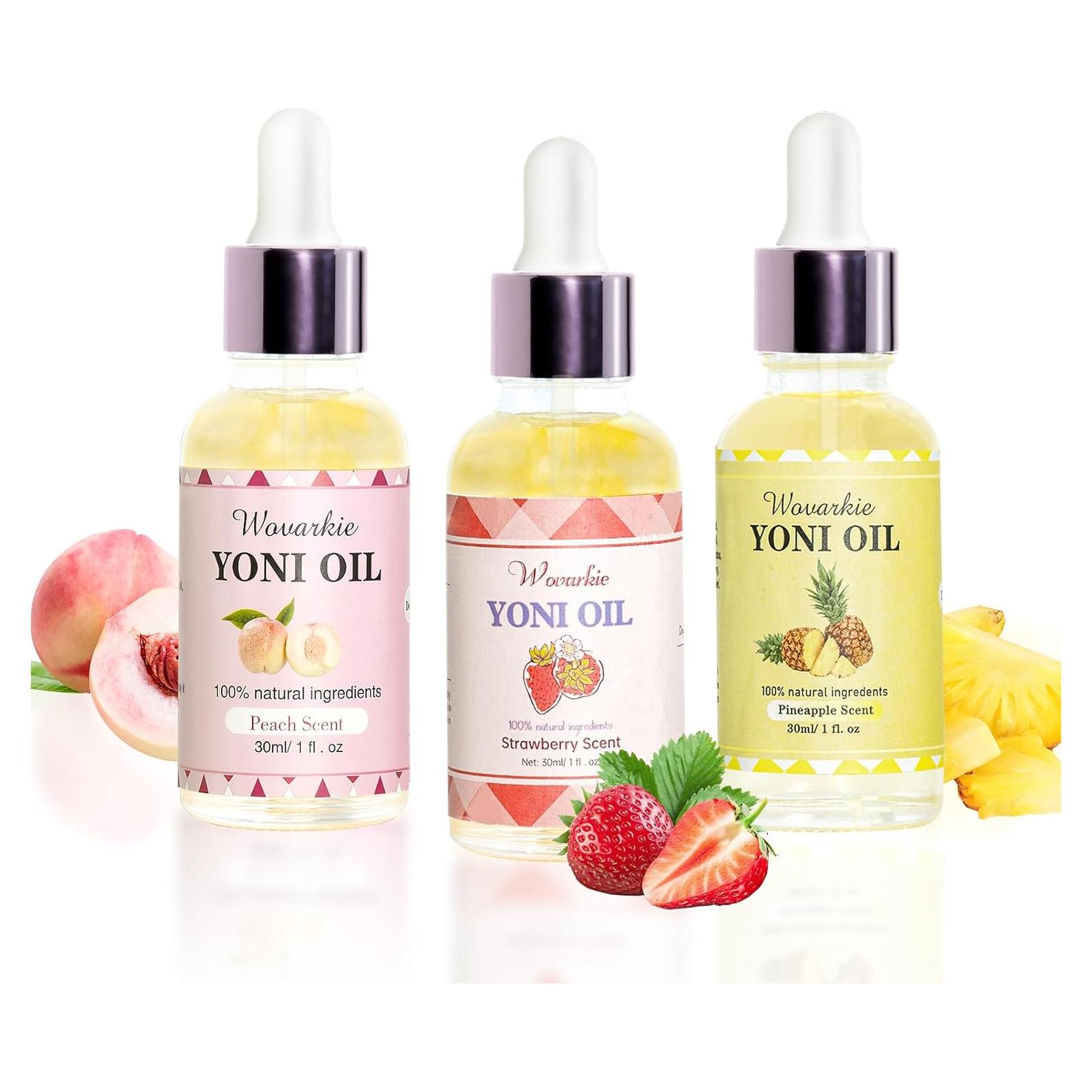 Aceite Yoni Wovarkie Natural 3PCS - Hidratante Femenino 259g