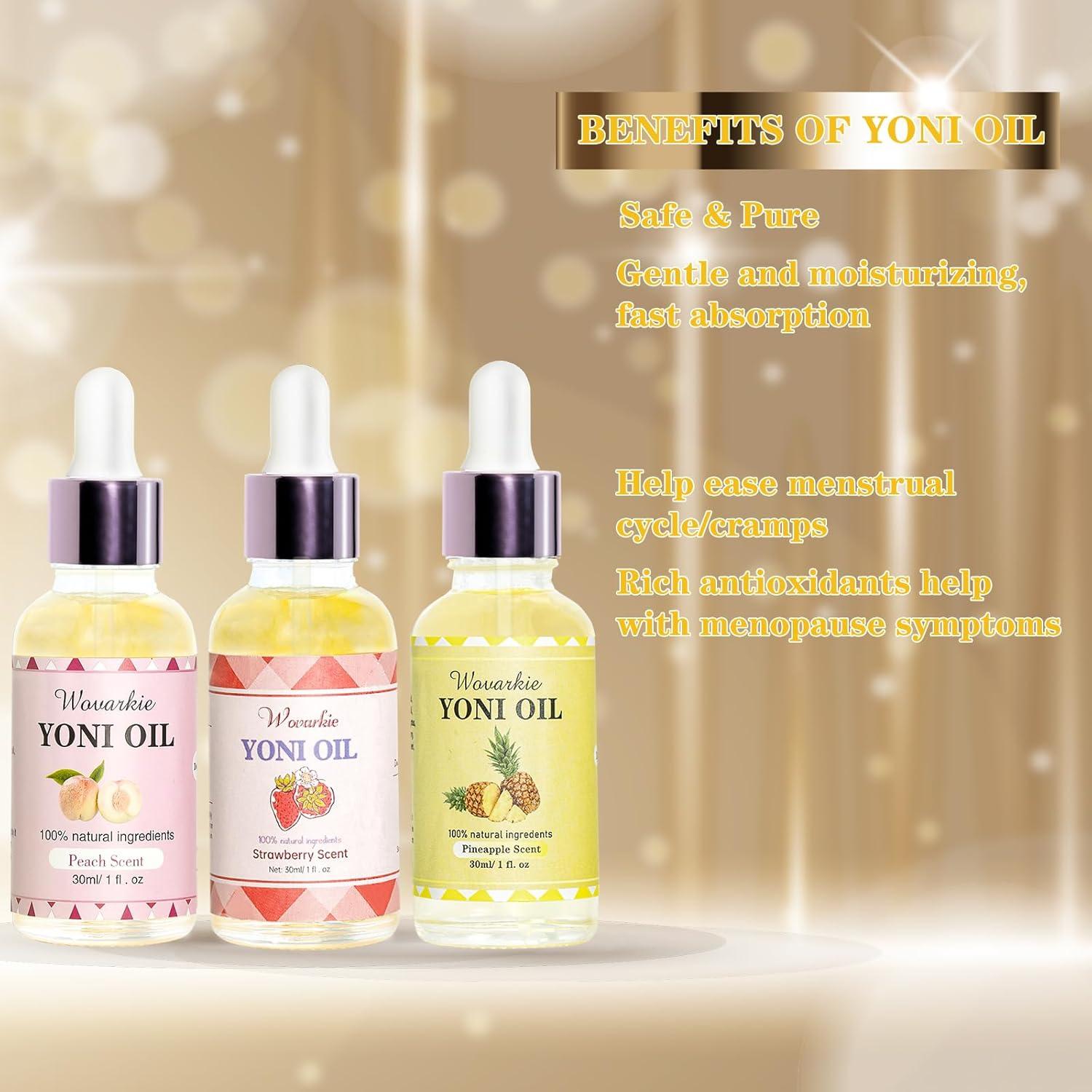 Aceite Yoni Wovarkie Natural 3PCS - Hidratante Femenino 259g