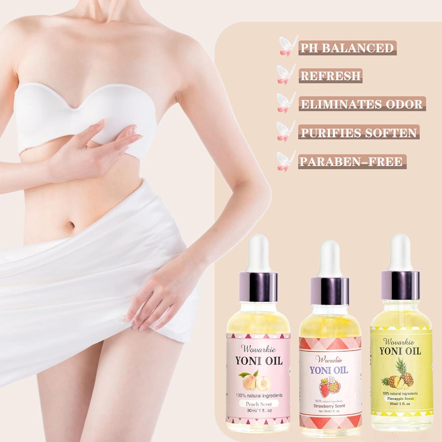 Aceite Yoni Wovarkie Natural 3PCS - Hidratante Femenino 259g