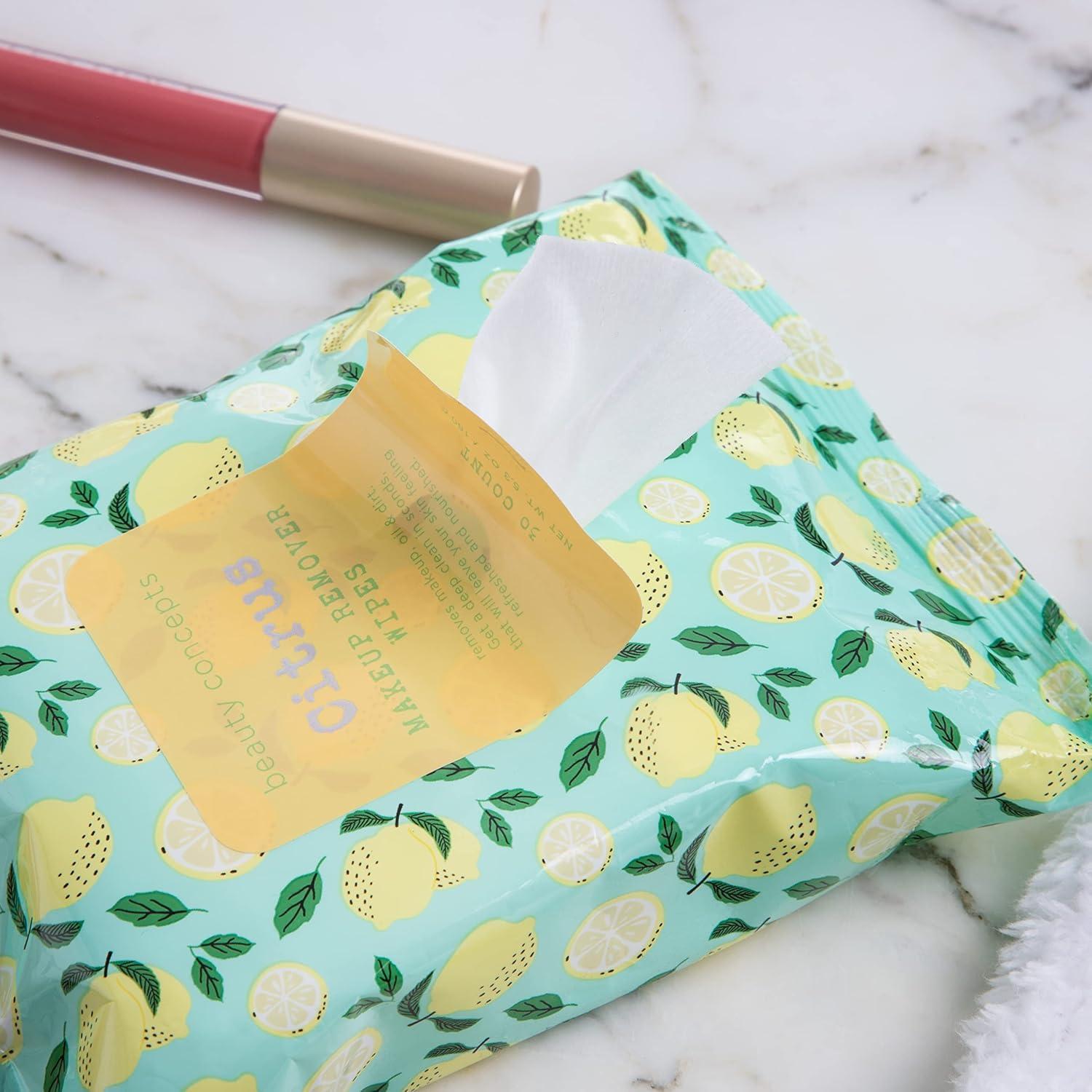 Toallitas Faciales Beauty Concepts - 120 Piezas, 4 Fragancias