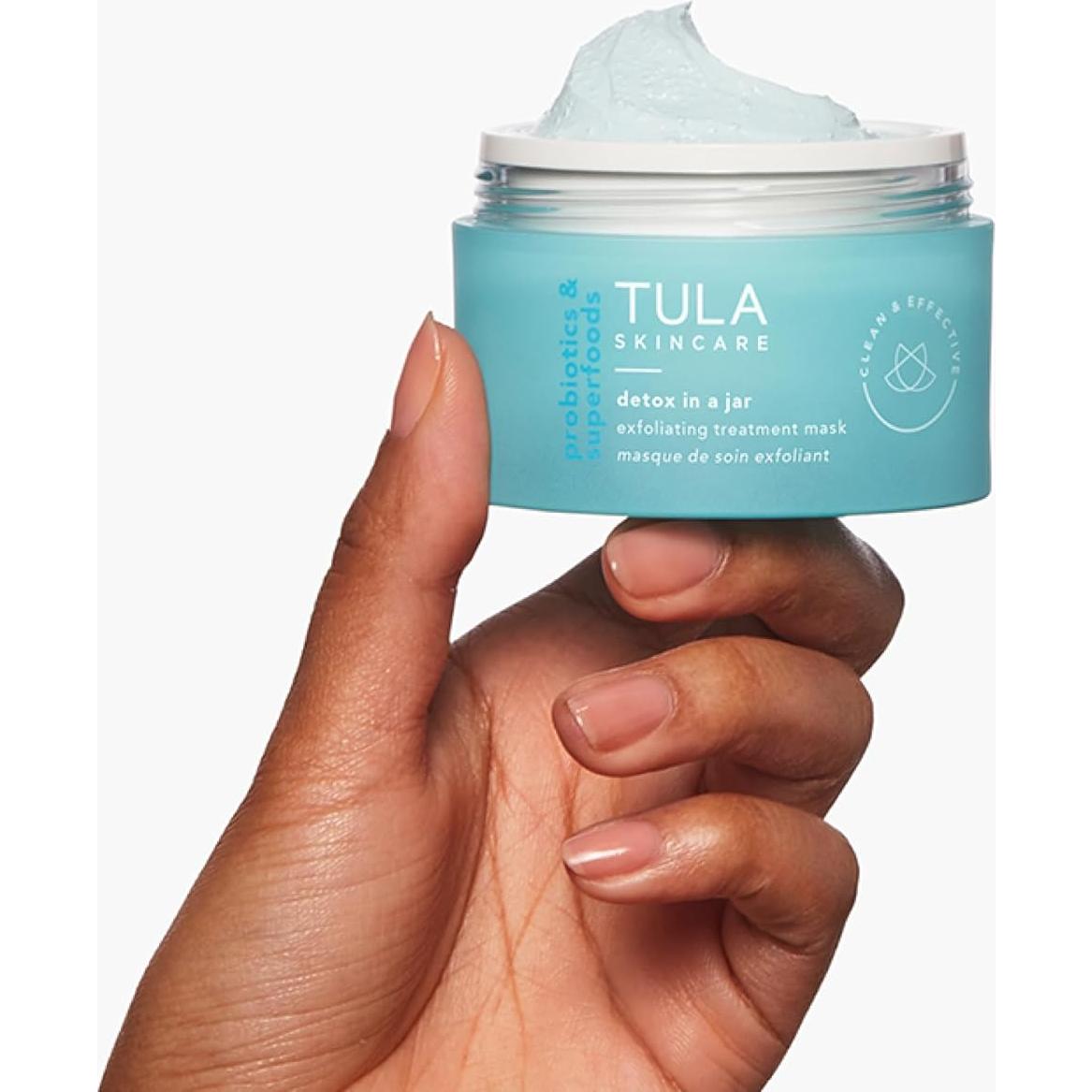 TULA Máscara Exfoliante Detox 48g - Vitamina E y Arcilla