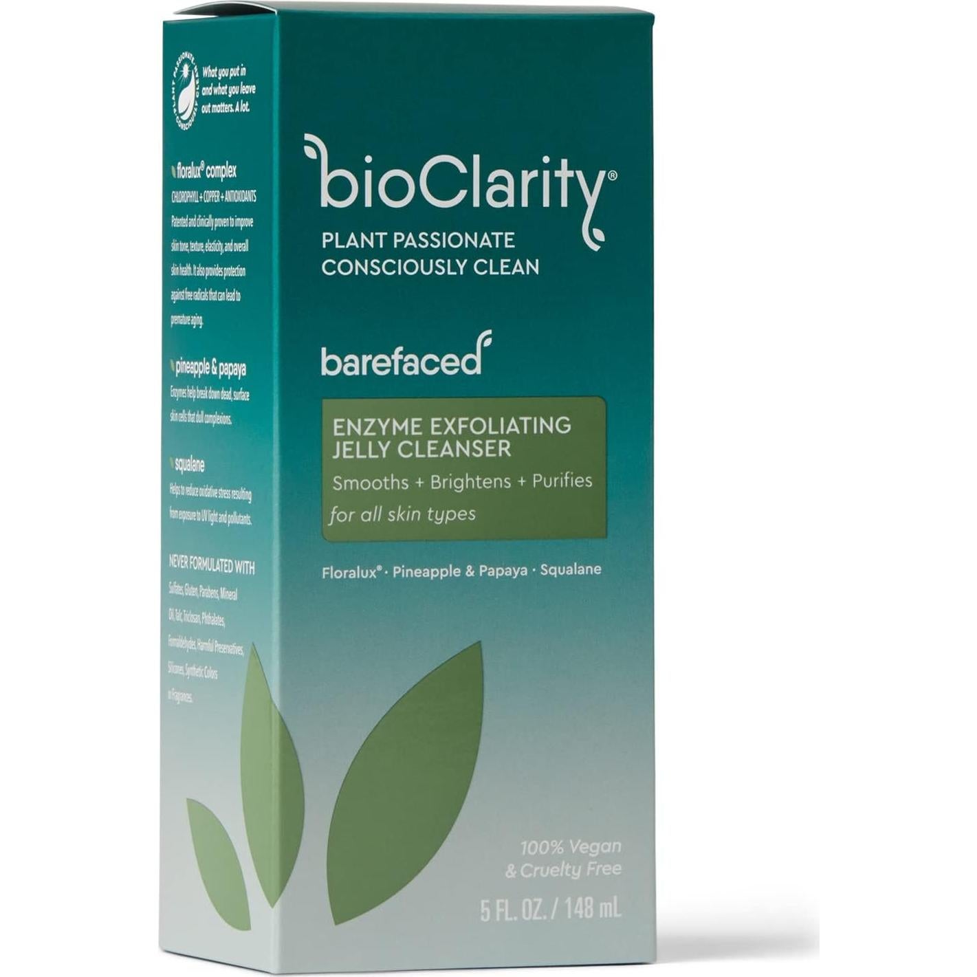 Limpiador Exfoliante de Gelatina BioClarity 142g - Piel Radiante