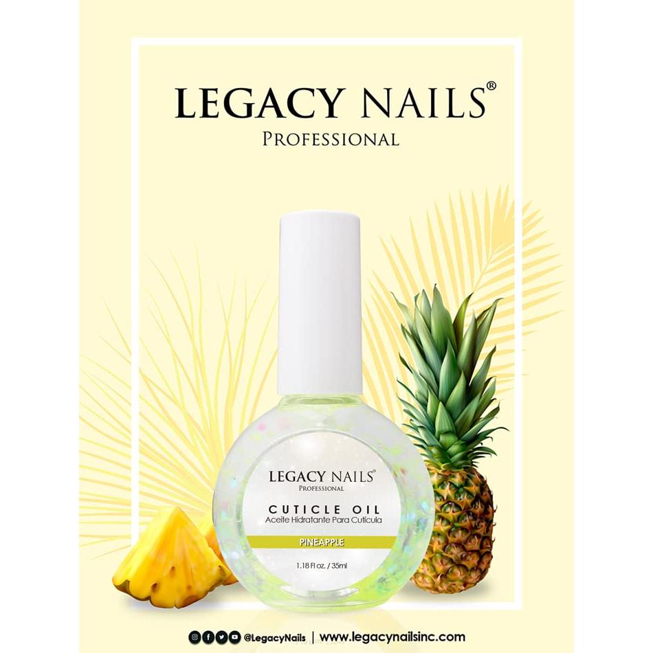 Aceite Hidratante para Cutículas Legacy Nails Piña 35ml