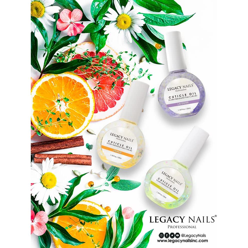 Aceite Hidratante para Cutículas Legacy Nails Piña 35ml