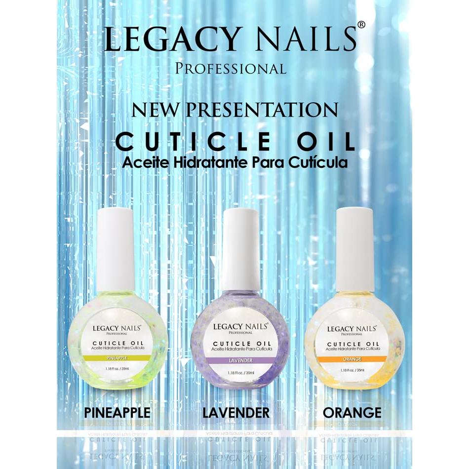Aceite Hidratante para Cutículas Legacy Nails Piña 35ml
