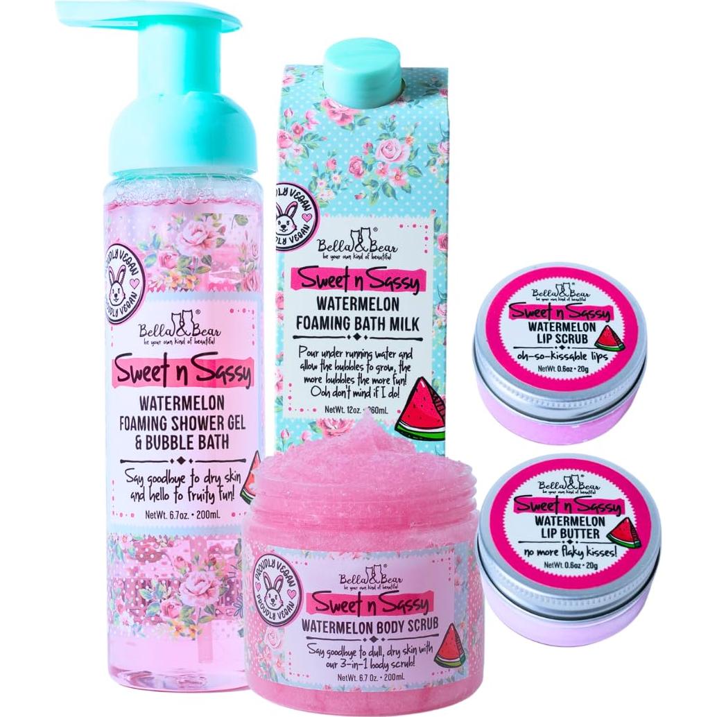 Set de Regalo Mega Baño y Cuerpo Bella & Bear - Sandía