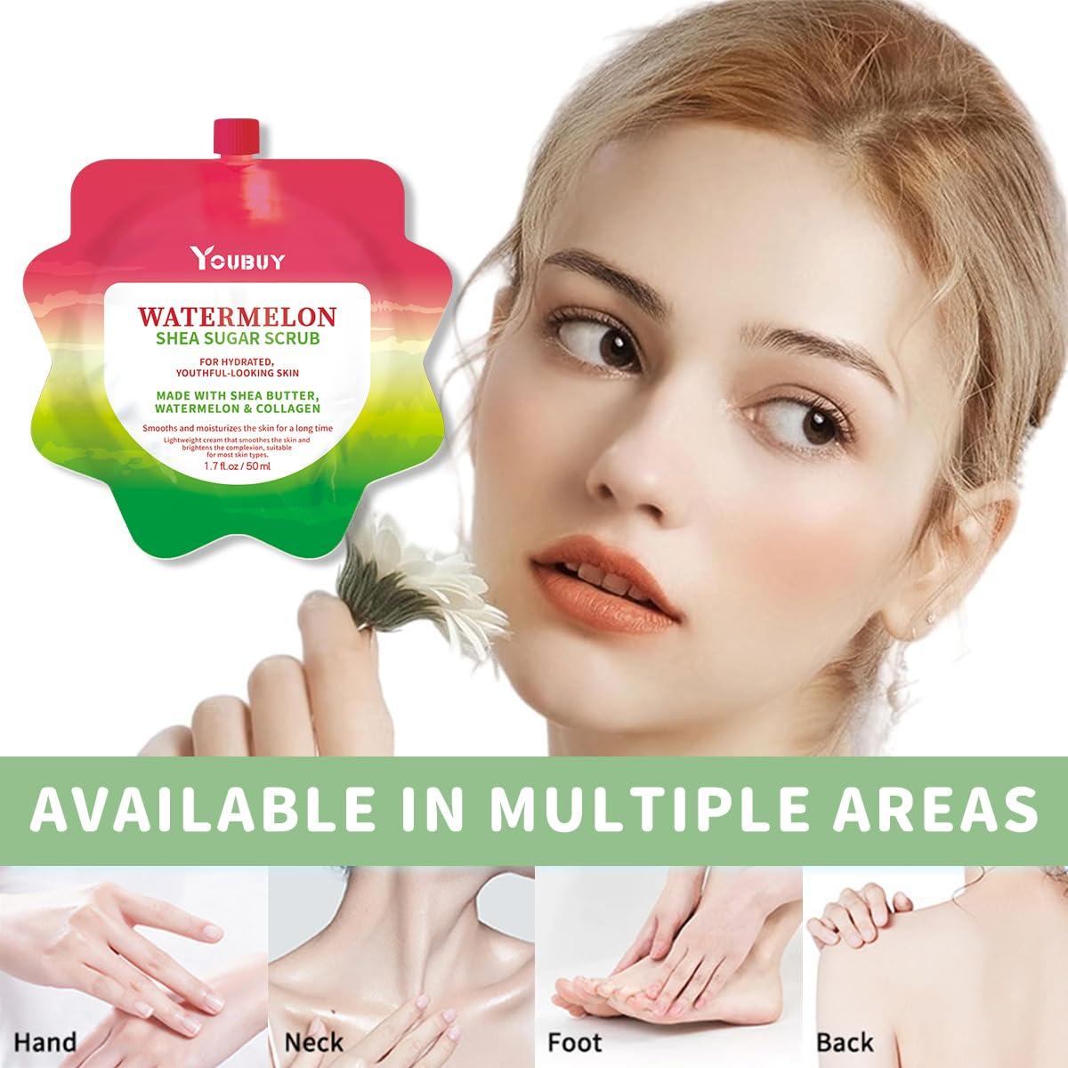 Crema Exfoliante Facial de Sandía Azmaker 40g - Suave y Natural