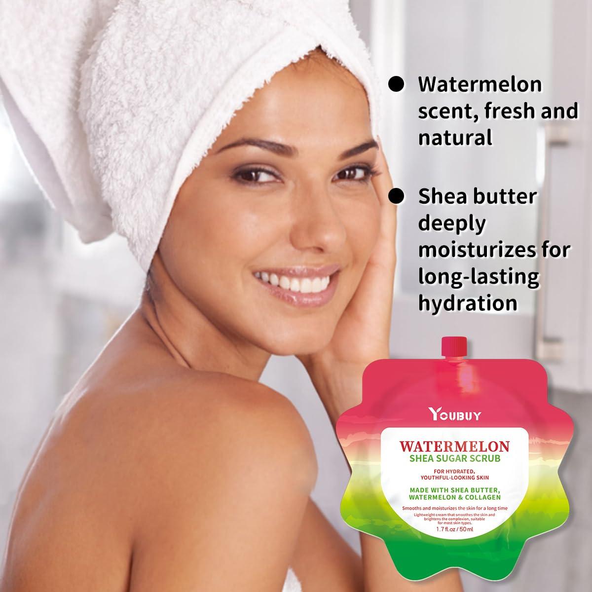 Crema Exfoliante Facial de Sandía Azmaker 40g - Suave y Natural