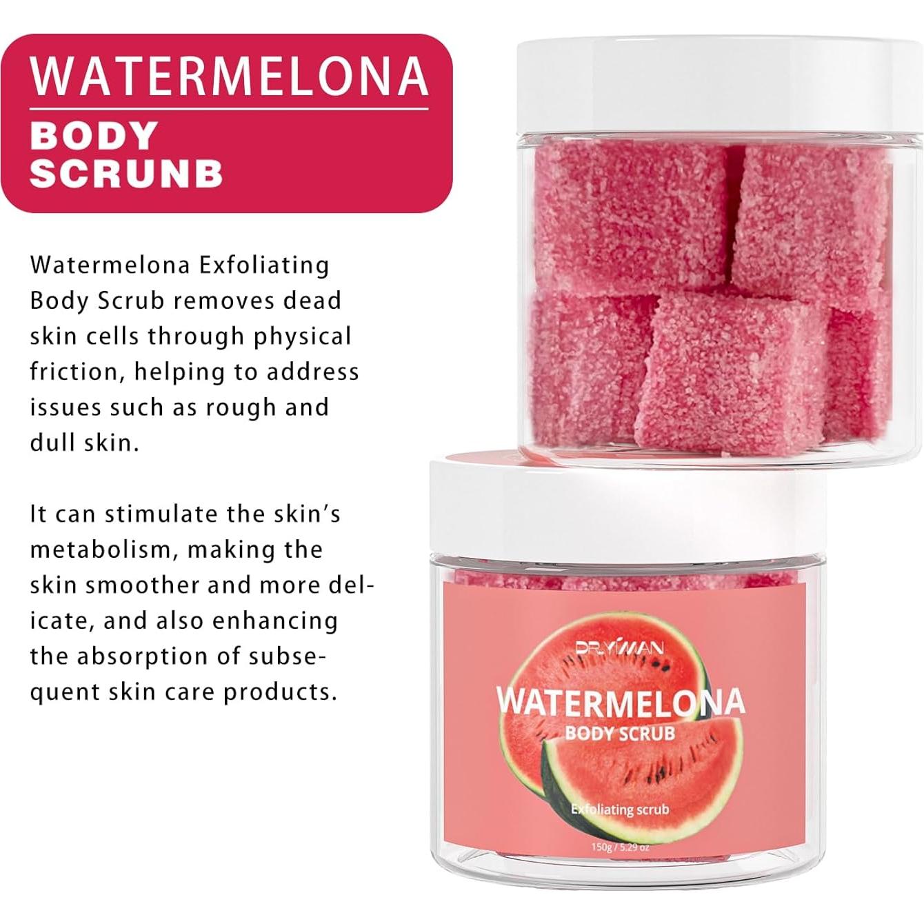 Exfoliante Corporal de Sandía Dr.yiman 150 g - Suave y Nutritivo