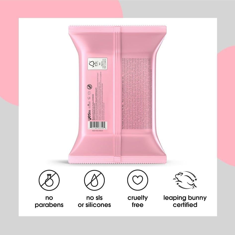 Toallitas Faciales Limpiadoras Sí A - Sandía, 30 Unidades